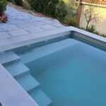 Baldosa Loja y remate de piscina Grenoble